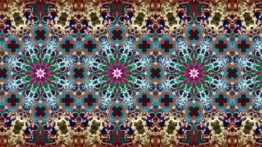 Video kalıpları. Sanat örnekleri. Halı şeridi. Soyut kaleydoskop. Sanat alkolü mürekkebi ve suluboya