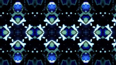 Video kalıpları. Sanat örnekleri. Halı şeridi. Soyut kaleydoskop. Sanat alkolü mürekkebi ve suluboya