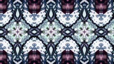 Video kalıpları. Sanat örnekleri. Halı şeridi. Soyut kaleydoskop. Sanat alkolü mürekkebi ve suluboya