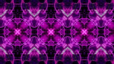 Video kalıpları. Sanat örnekleri. Halı şeridi. Soyut kaleydoskop. Sanat alkolü mürekkebi ve suluboya