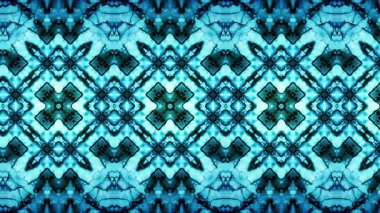 Video kalıpları. Sanat örnekleri. Halı şeridi. Soyut kaleydoskop. Sanat alkolü mürekkebi ve suluboya