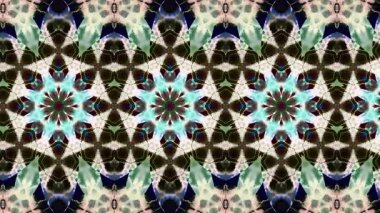 Video kalıpları. Sanat örnekleri. Halı şeridi. Soyut kaleydoskop. Sanat alkolü mürekkebi ve suluboya