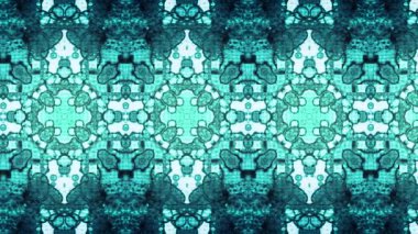 Video kalıpları. Sanat örnekleri. Halı şeridi. Soyut kaleydoskop. Sanat alkolü mürekkebi ve suluboya