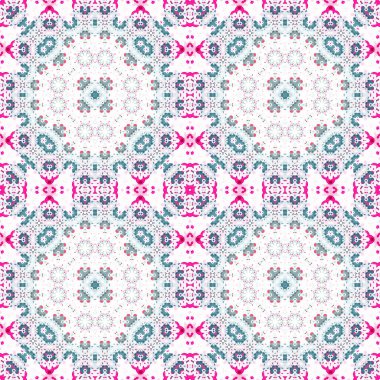 Kusursuz soyut kare deseni. Simetrik desen ve doku