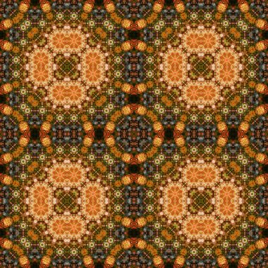 Kusursuz soyut kare deseni. Simetrik desen ve doku