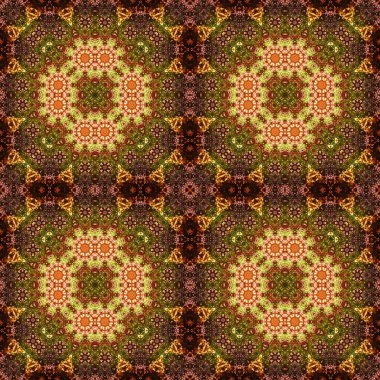 Kusursuz soyut kare deseni. Simetrik desen ve doku