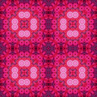 Kusursuz soyut kare deseni. Simetrik desen ve doku