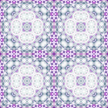 Kusursuz soyut kare deseni. Simetrik desen ve doku