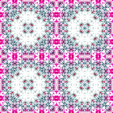 Kusursuz soyut kare deseni. Simetrik desen ve doku