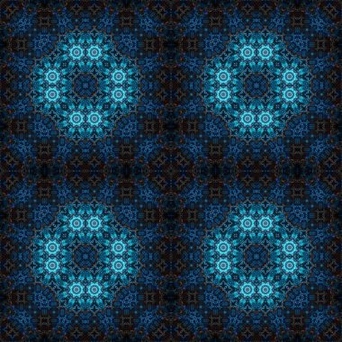 Kusursuz soyut kare deseni. Simetrik desen ve doku