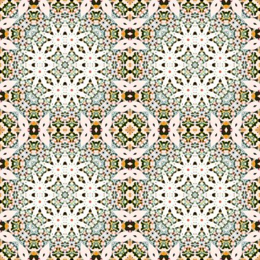 Kusursuz soyut kare deseni. Simetrik desen ve doku