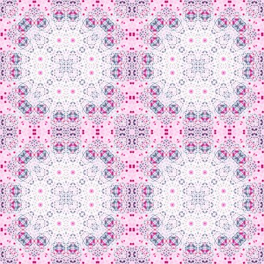 Kusursuz soyut kare deseni. Simetrik desen ve doku