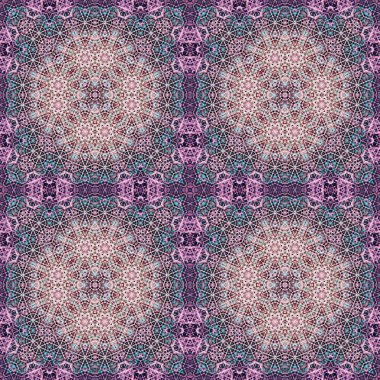 Kusursuz soyut kare deseni. Simetrik desen ve doku