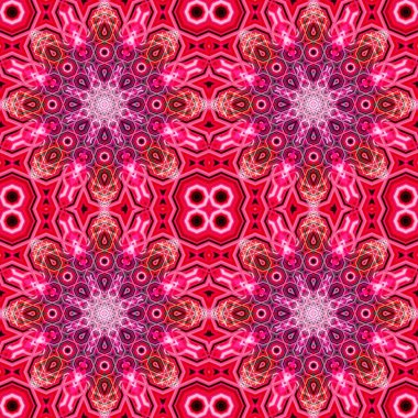 Kusursuz soyut kare deseni. Simetrik desen ve doku