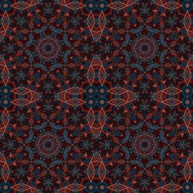 Kusursuz soyut kare deseni. Simetrik desen ve doku