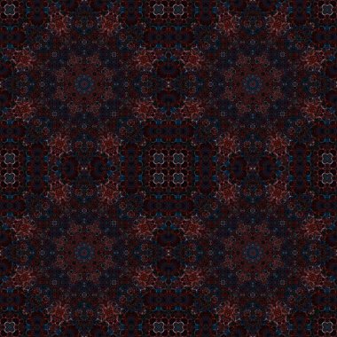 Kusursuz soyut kare deseni. Simetrik desen ve doku