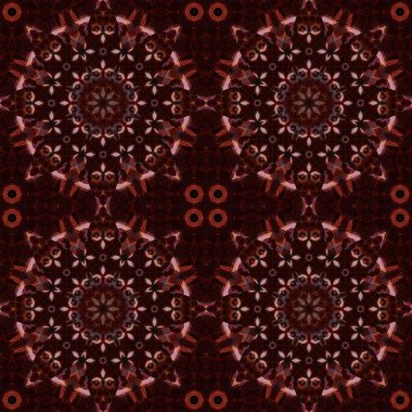 Kusursuz soyut kare deseni. Simetrik desen ve doku