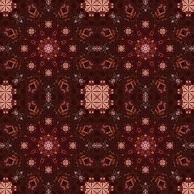 Kusursuz soyut kare deseni. Simetrik desen ve doku