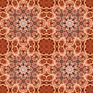 Kusursuz soyut kare deseni. Simetrik desen ve doku