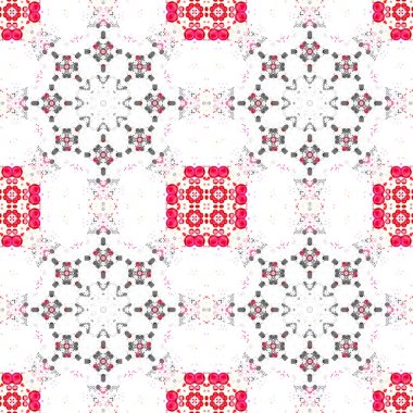 Kusursuz soyut kare deseni. Simetrik desen ve doku