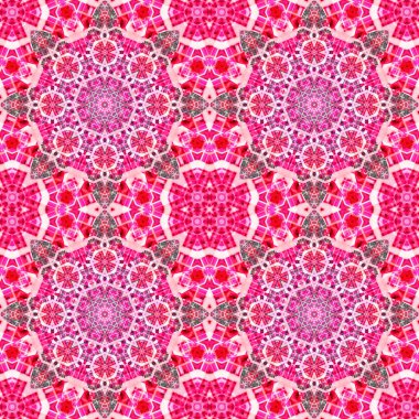 Kusursuz soyut kare deseni. Simetrik desen ve doku