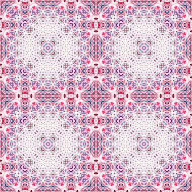 Kusursuz soyut kare deseni. Simetrik desen ve doku