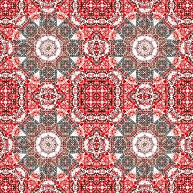 Kusursuz soyut kare deseni. Simetrik desen ve doku