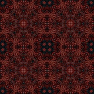 Kusursuz soyut kare deseni. Simetrik desen ve doku