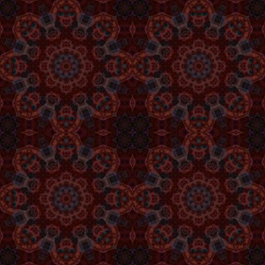 Kusursuz soyut kare deseni. Simetrik desen ve doku