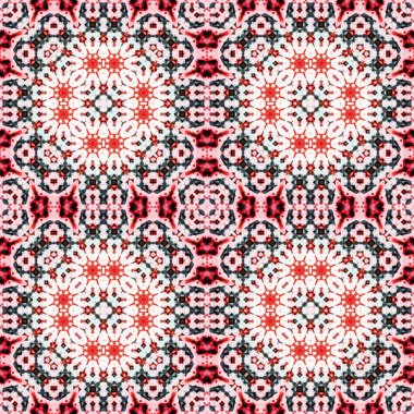 Kusursuz soyut kare deseni. Simetrik desen ve doku