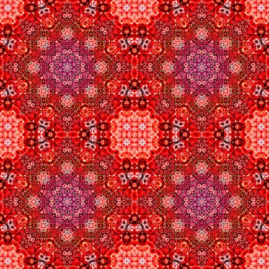 Kusursuz soyut kare deseni. Simetrik desen ve doku