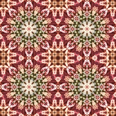 Kusursuz soyut kare deseni. Simetrik desen ve doku