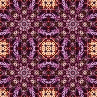 Kusursuz soyut kare deseni. Simetrik desen ve doku