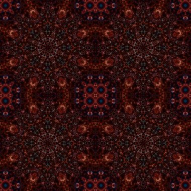 Kusursuz soyut kare deseni. Simetrik desen ve doku