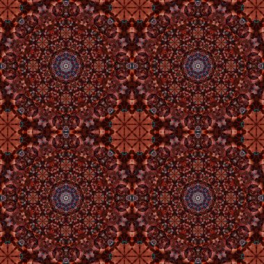 Kusursuz soyut kare deseni. Simetrik desen ve doku