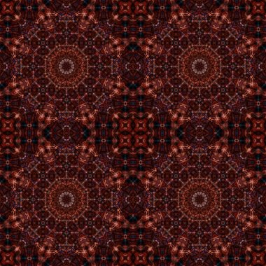 Kusursuz soyut kare deseni. Simetrik desen ve doku