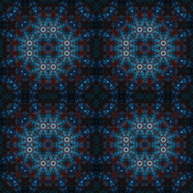 Kusursuz soyut kare deseni. Simetrik desen ve doku