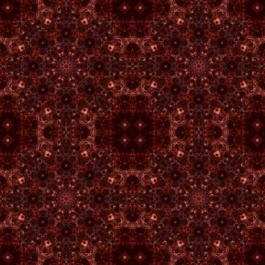 Kusursuz soyut kare deseni. Simetrik desen ve doku