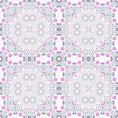 Kusursuz soyut kare deseni. Simetrik desen ve doku