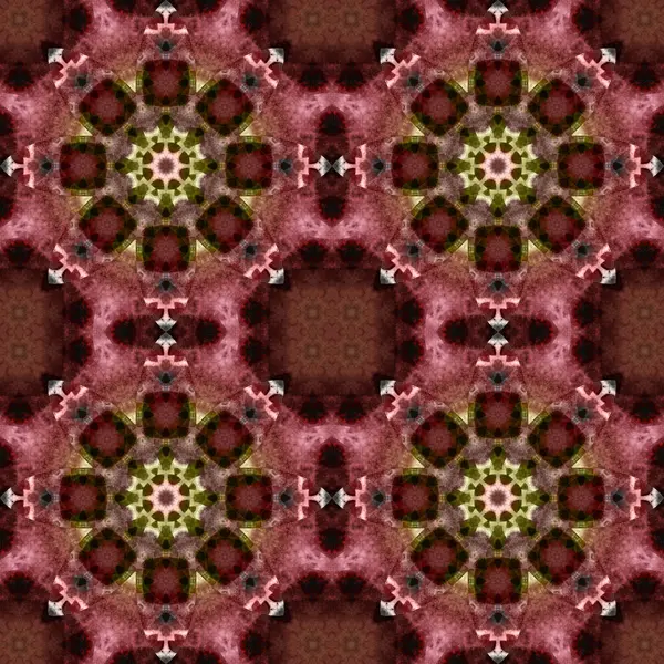 Kusursuz soyut kare deseni. Simetrik desen ve doku