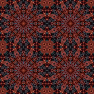 Kusursuz soyut kare deseni. Simetrik desen ve doku