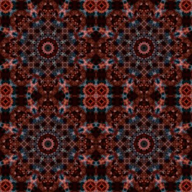 Kusursuz soyut kare deseni. Simetrik desen ve doku