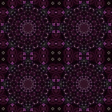 Kusursuz soyut kare deseni. Simetrik desen ve doku