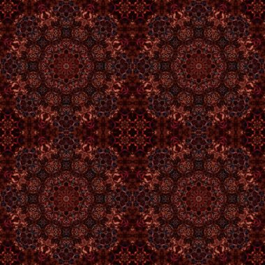 Kusursuz soyut kare deseni. Simetrik desen ve doku