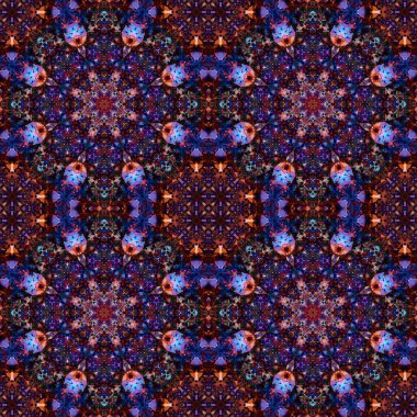 Kusursuz soyut kare deseni. Simetrik desen ve doku