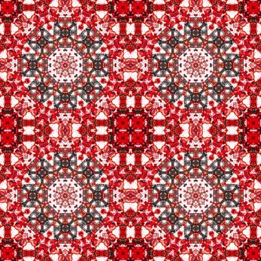 Kusursuz soyut kare deseni. Simetrik desen ve doku