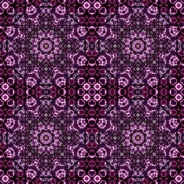 Kusursuz soyut kare deseni. Simetrik desen ve doku