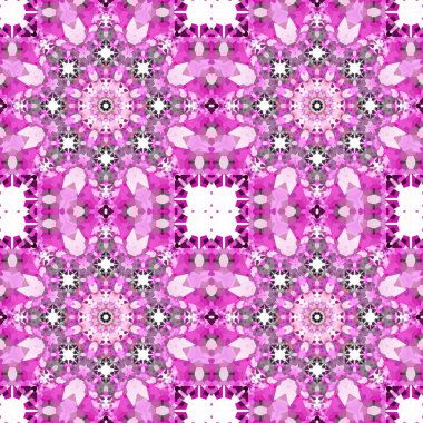 Kusursuz soyut kare deseni. Simetrik desen ve doku