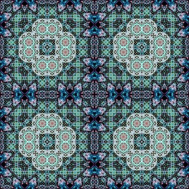 Kusursuz soyut desenli sanat. Küçük desenlerin dokusu. Sonsuz desen