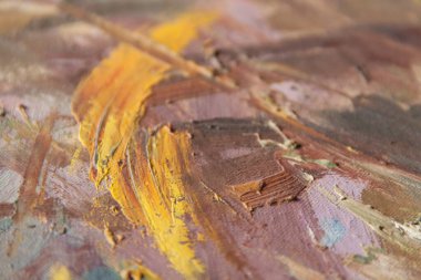 Soyut sanat. Sanat dokusu ve arka plan. Büyük fırça darbesi. Akrilik sanatı